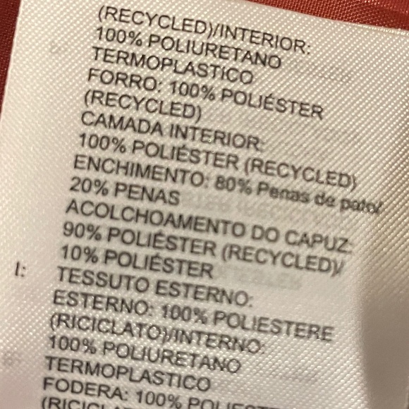 Brand New Women’s Adidas Hooded Short Puffer Coat - Picture 13 of 14